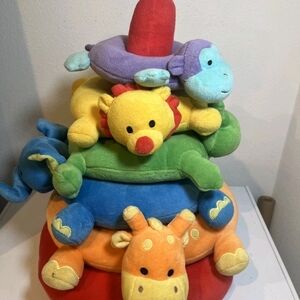 Colorful Animal Stacking Toy